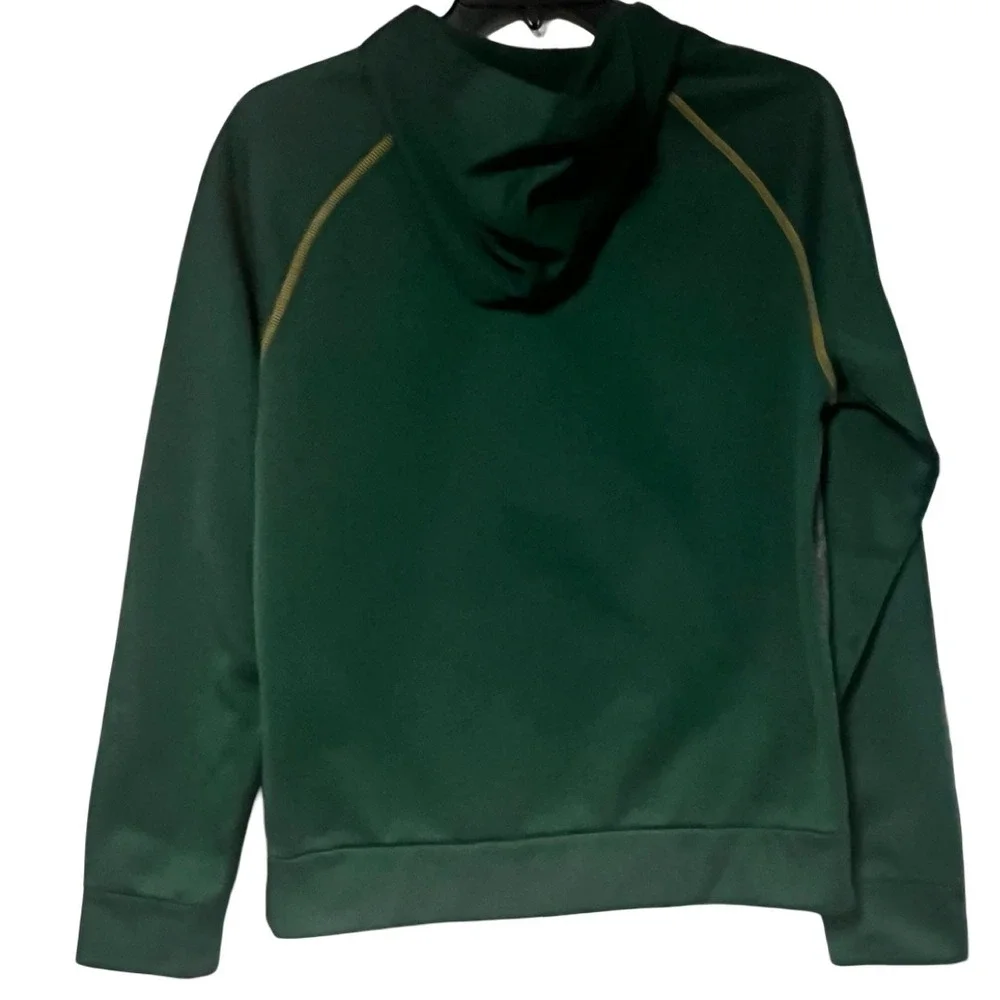 Fanatics Green Bay Packers Football Hoodie‎ Mens M Heathered Gray, Green, & Gold